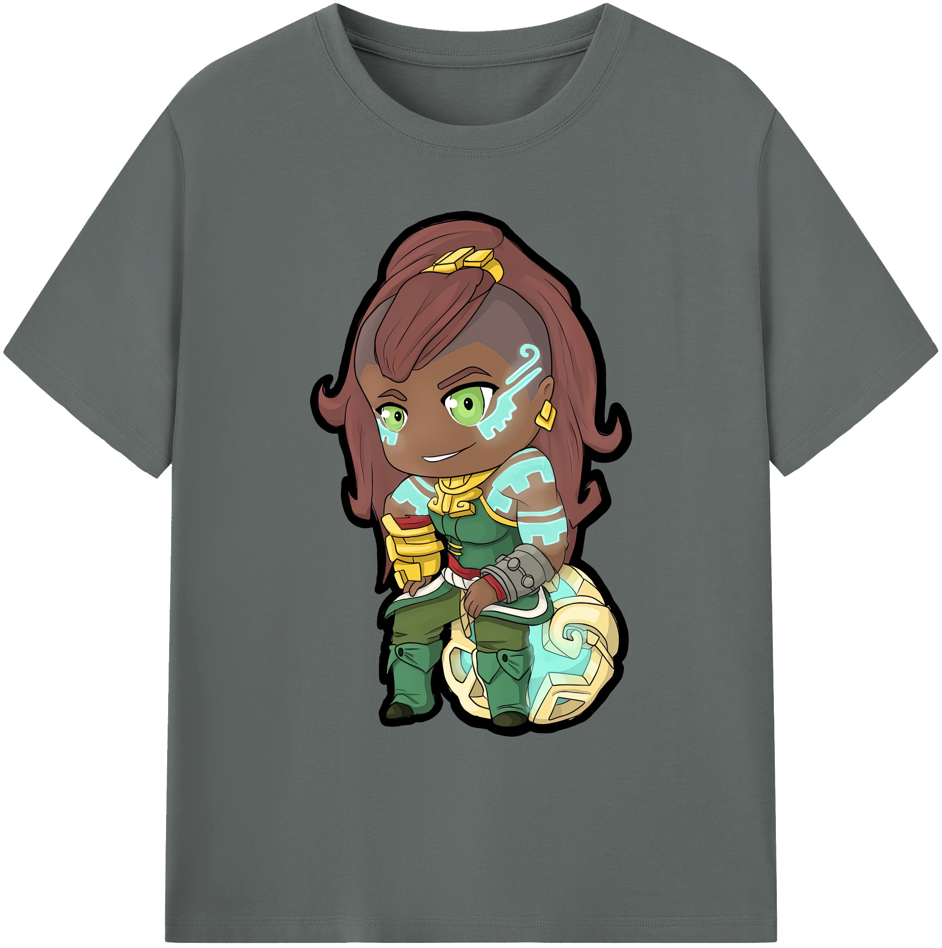 （画像用） リーグ・オブ・レジェンド League of Legends LOL 綿100％ メンズ半袖Tシャツ｜肌触りやわらか＆通気性